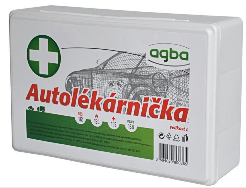 Alum - AGBA Autolékárnička MHcarHK Velikost I. - BR1018