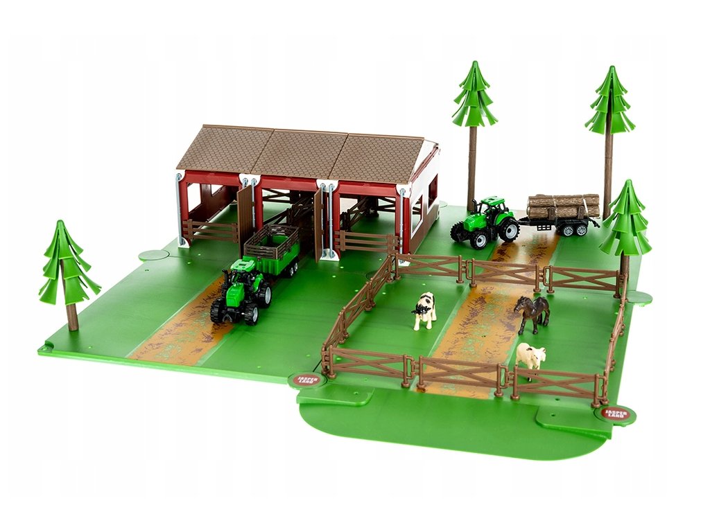 Iso Trade - Farma se zvířaty a farmářskými vozy