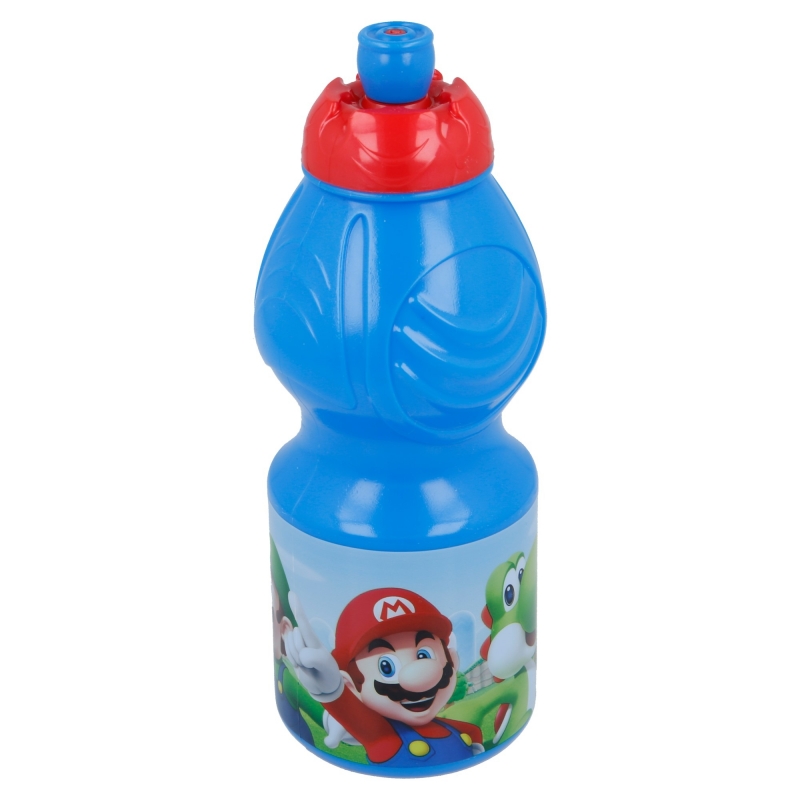 Stor - Dětská plastová sportovní láhev Super Mario 400ml