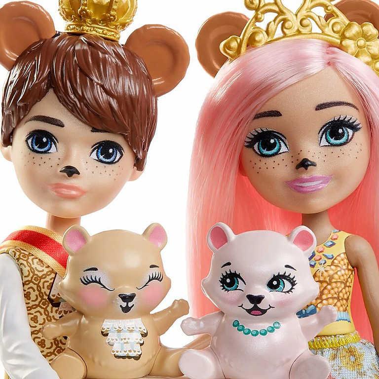 Mattel - Royal Enchantimals Královský pár Braylee a Bannon