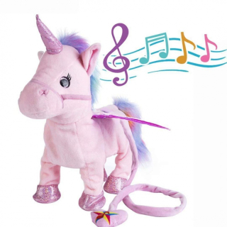 Alum - Zpívající jednorožec Unicorn Roxy- Růžový