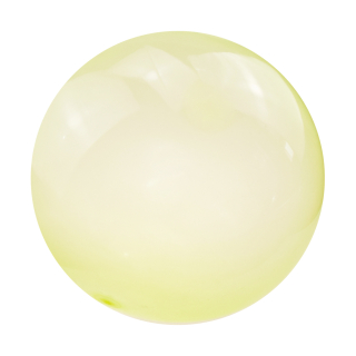 Alum - Pružný nafukovací míč - žlutý