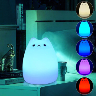 Izoxis - LED noční lampička - kotě