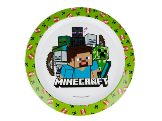 Stor - Plastový talíř Minecraft - 23.1 cm