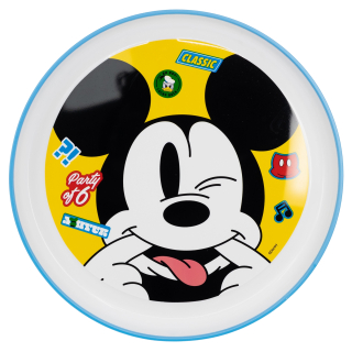 Stor - Protiskluzový talířek, 19.6 cm - Mickey Mouse Fun-tastic
